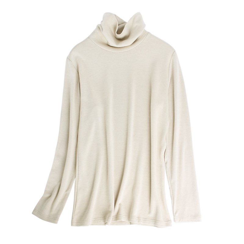 Großhandel benutzerdefinierte Langarm-Silk Thermal Top Winter-Wärme-Kleidung