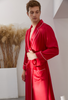 1 PCs 19 Momme Custom Long Satin Seidenroben für Männer Nachtwäsche vom China -Kleidungshersteller 