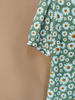 100% mulberry floral bedrucktes Seidenkleid für Frauen vom Kleidungshersteller entwickelt