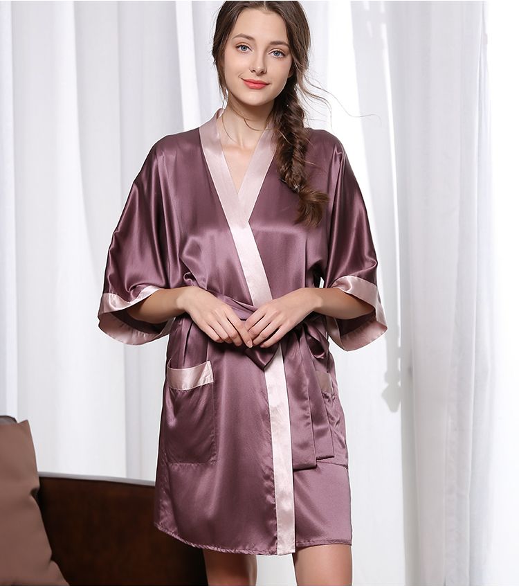 Designer-Seidenroben-Kimono für Frauen